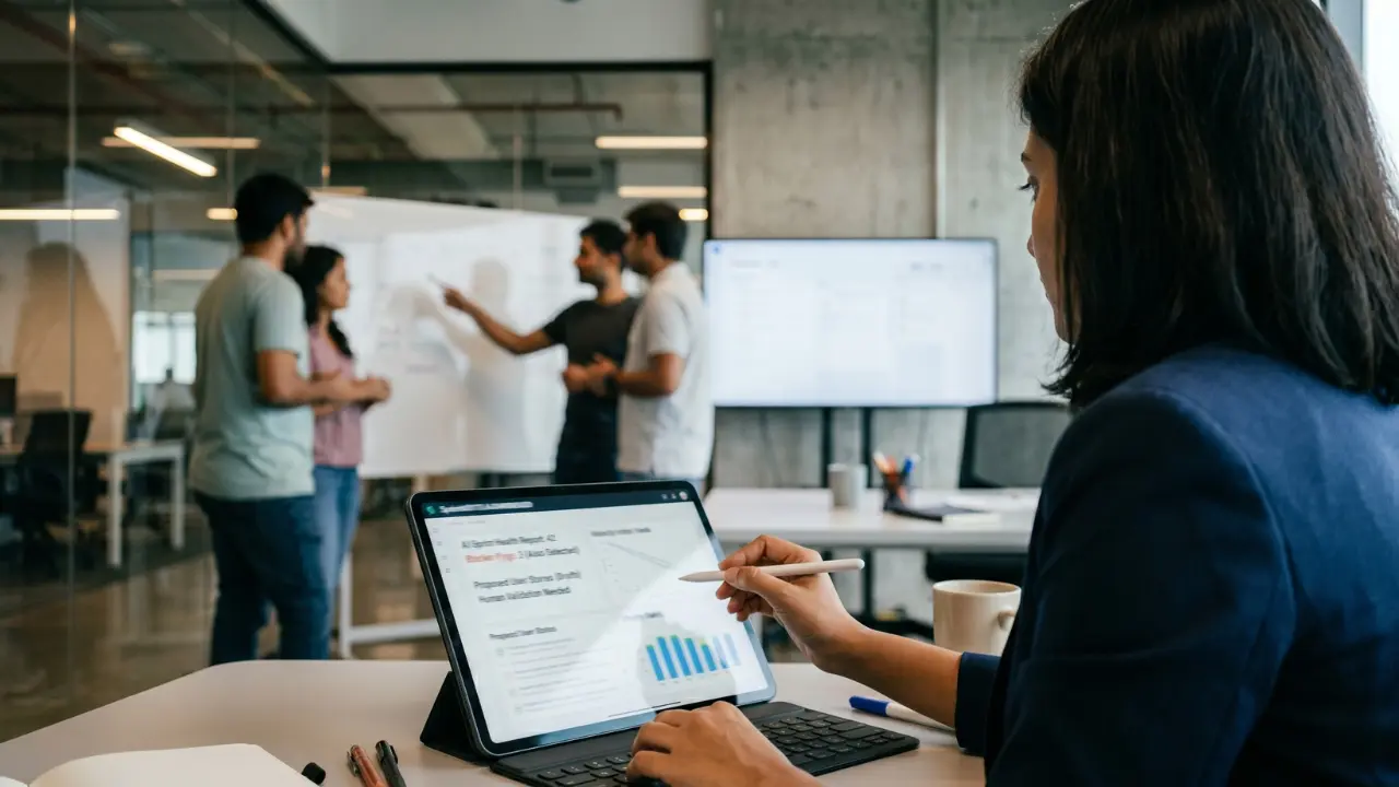 The AI Scrum Master Playbook for Enterprise Agile Teams